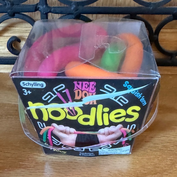 Schylling Nee Doh Noodlies | 5 Stress Relief Noodles | Needoh Squishy Toy - Picture 1 of 10